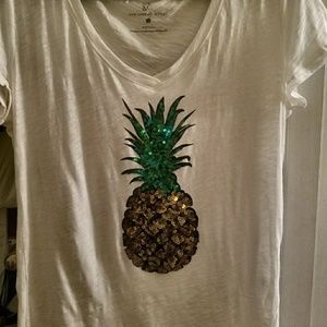 Sequin pineapple tee